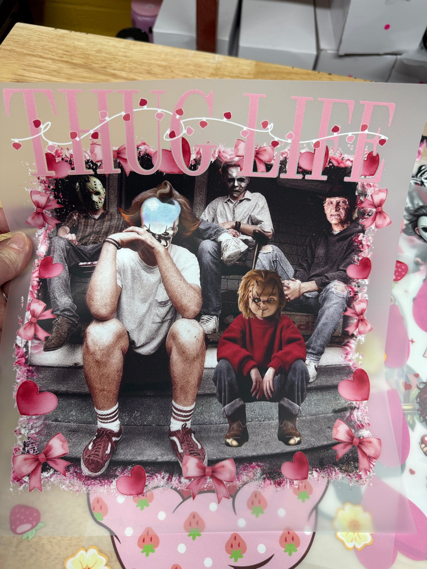 Thug Life Ready To Press DTF Print