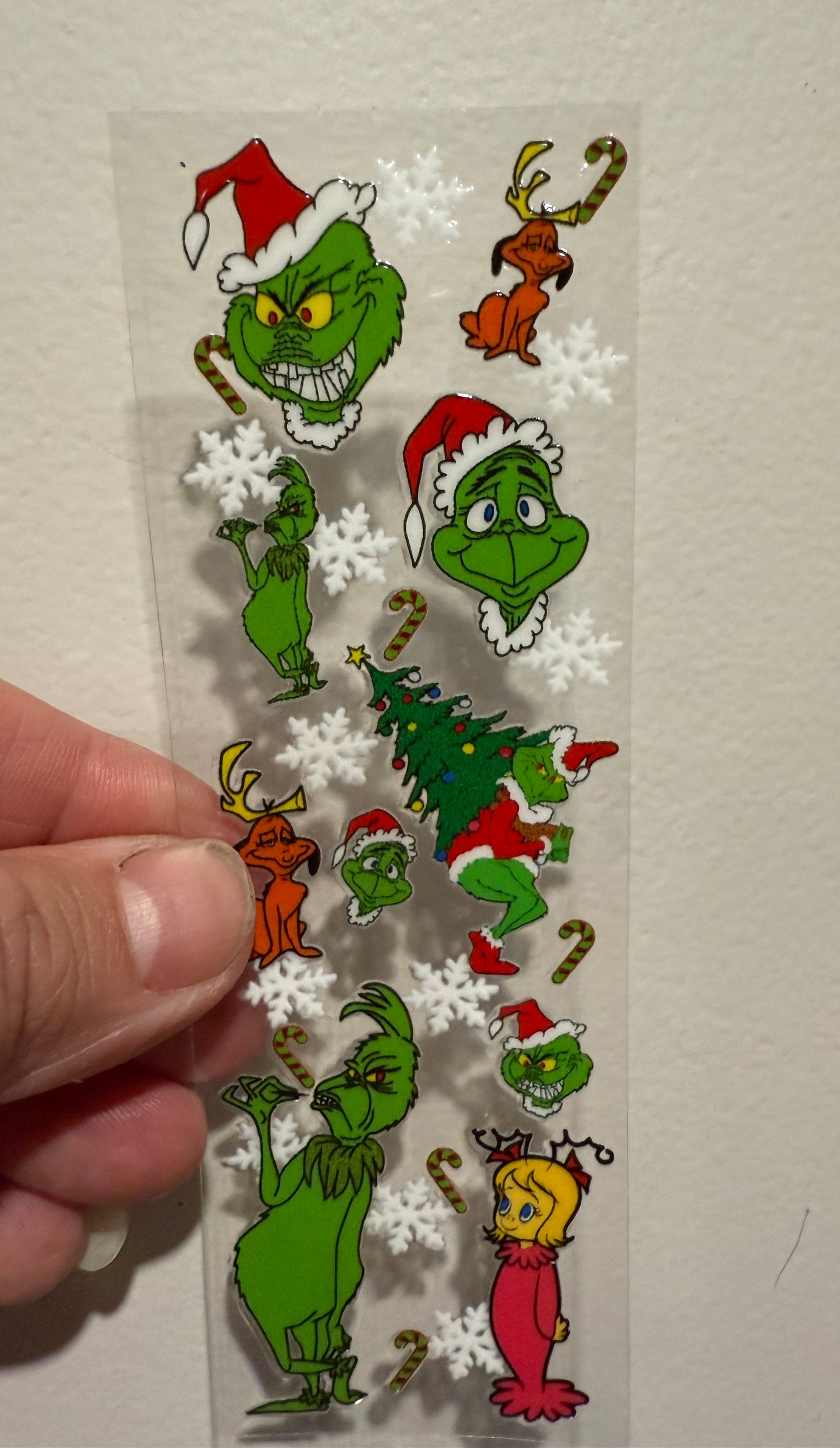 Christmas Grouch UV DTF Pen Wrap