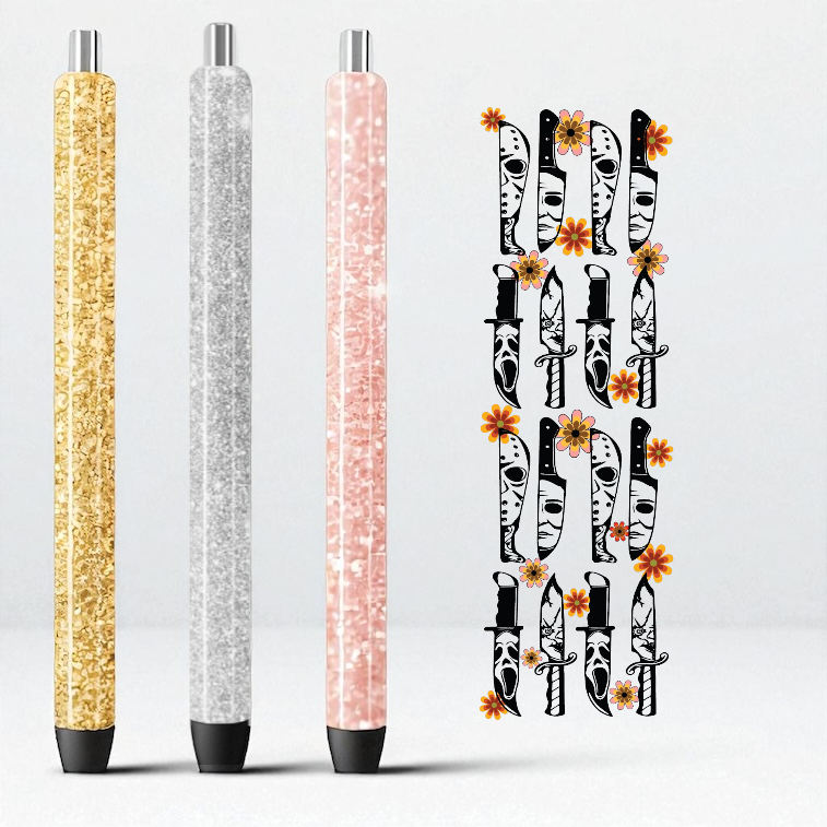 Halloween Knives UV DTF Pen Wrap