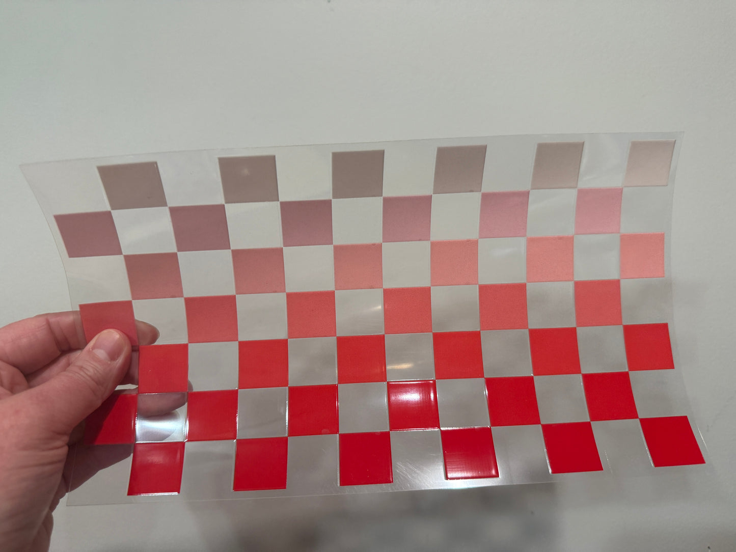 G7 Checkered Pattern UV DTF Wrap