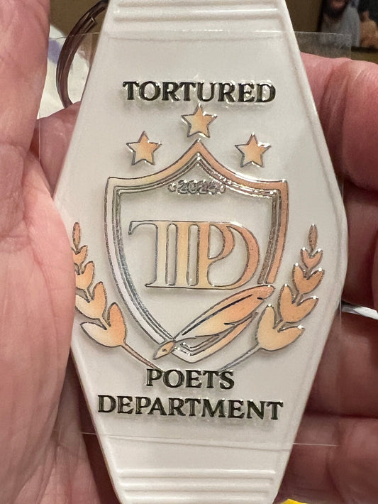Keychain Poet UV DTF Decal