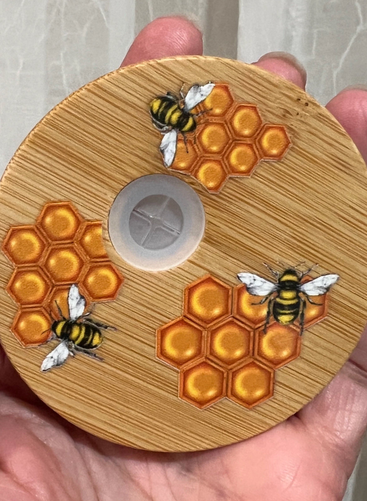 Bee Hive Cup Topper