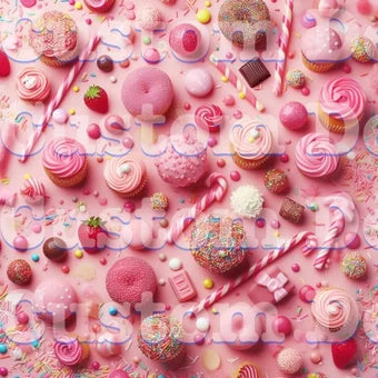 Pink Candy Cupcakes 20 Oz Skinny Permanent Vinyl