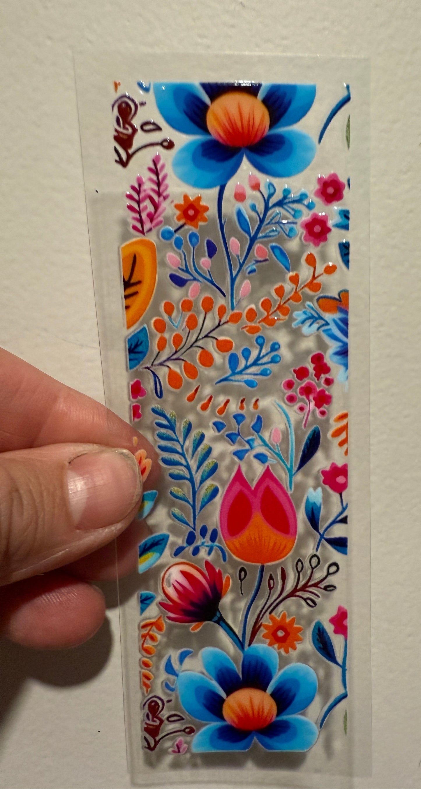 Summer Floral UV DTF Pen Wrap