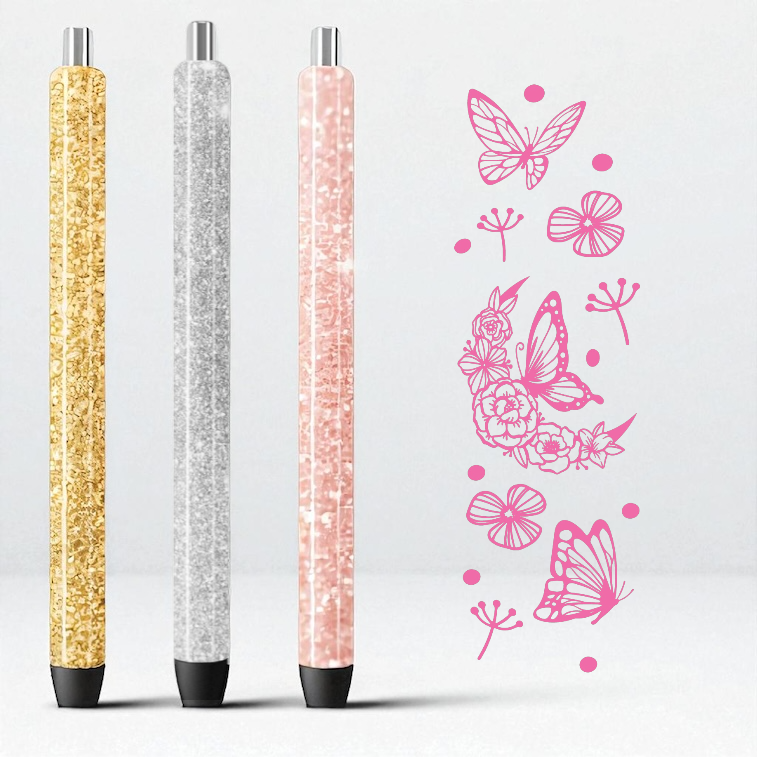 Butterfly UV DTF Pen Wrap