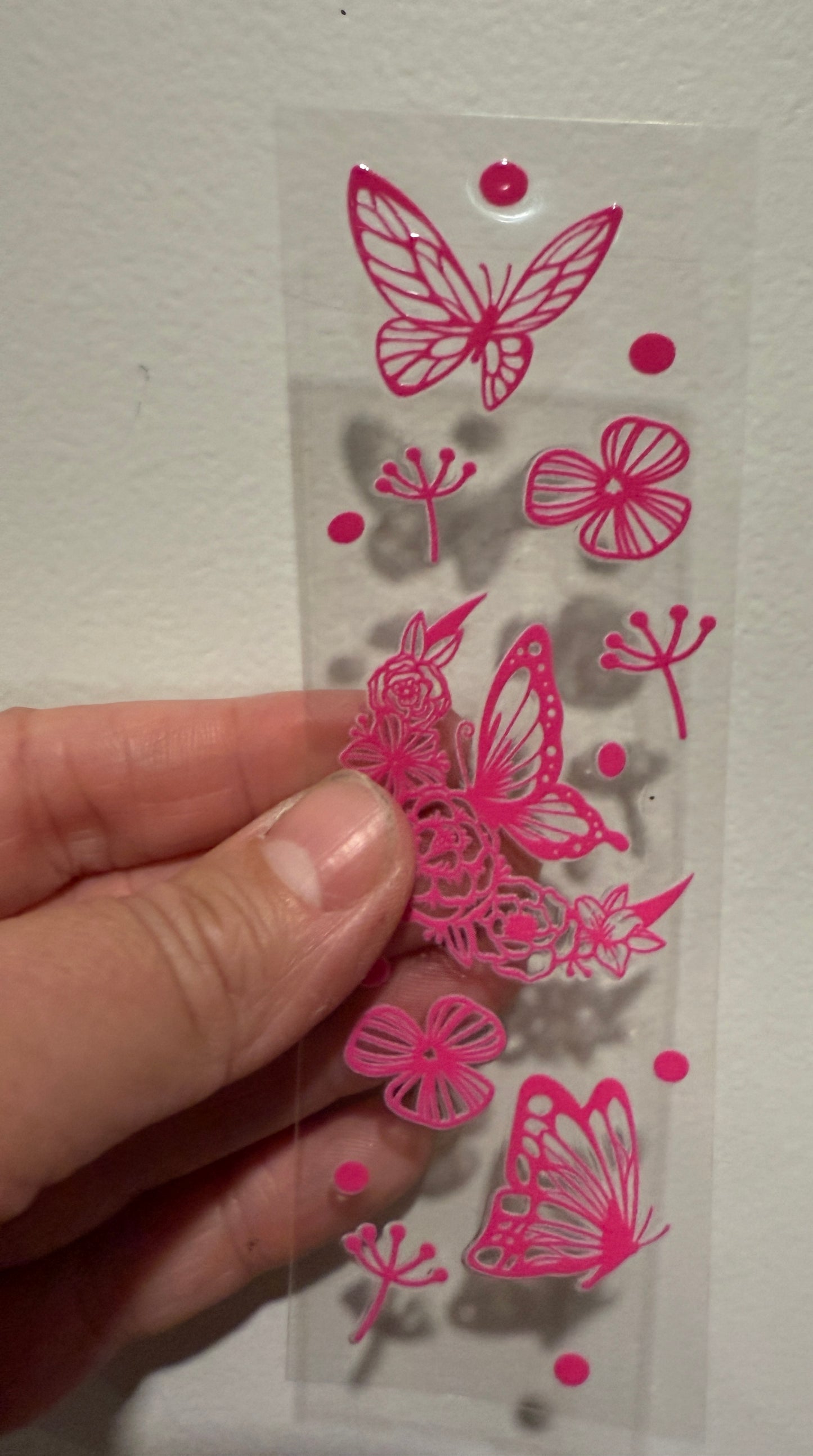 Butterfly UV DTF Pen Wrap