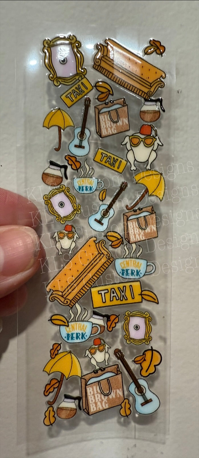 Trendy Friends UV DTF Pen Wrap