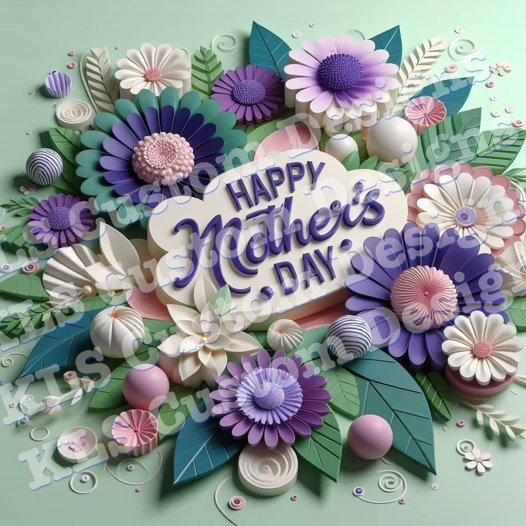 Purple Mother’s Day 20 Oz Skinny Permanent Vinyl