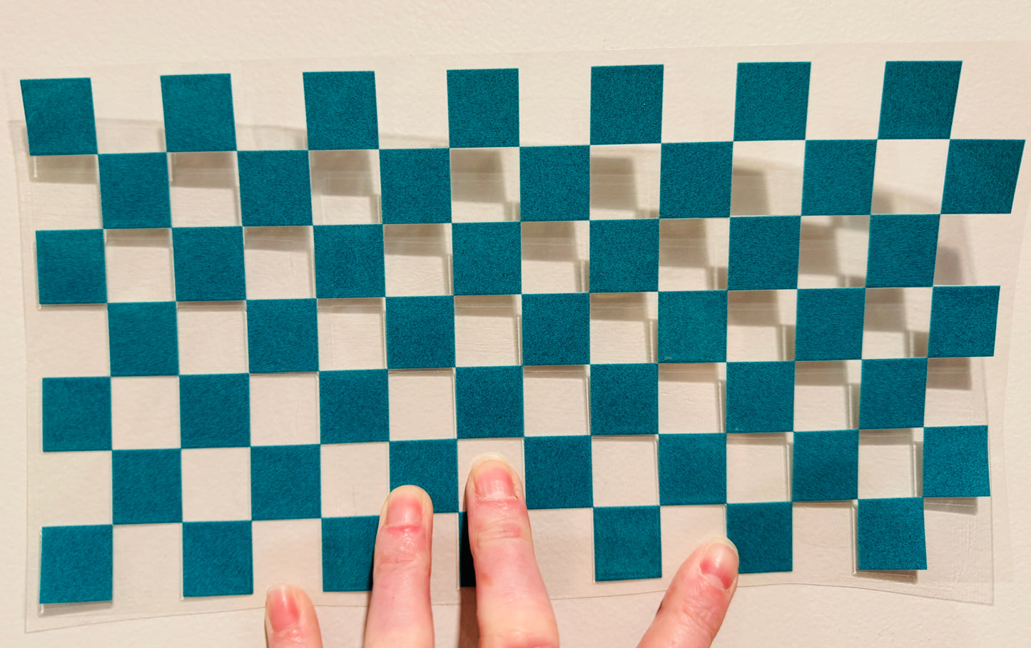 G7 Checkered Pattern UV DTF Wrap