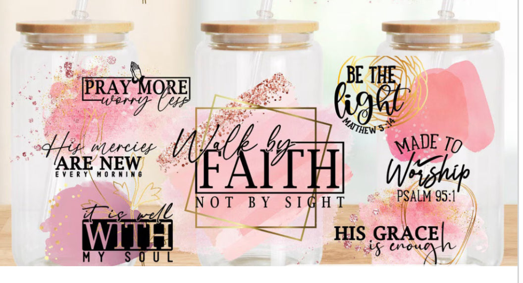 Y6 Faith UV DTF Wrap