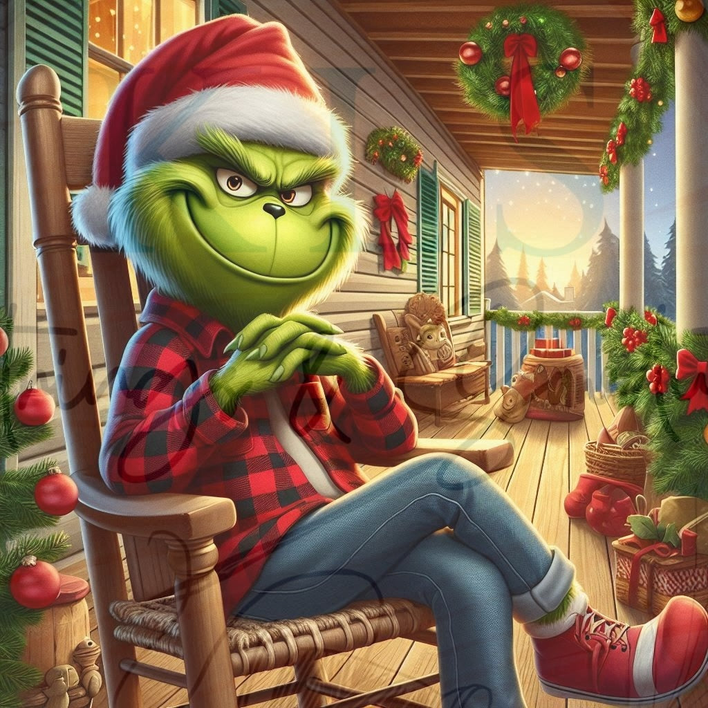 Country Christmas 20 Oz Skinny Permanent Vinyl