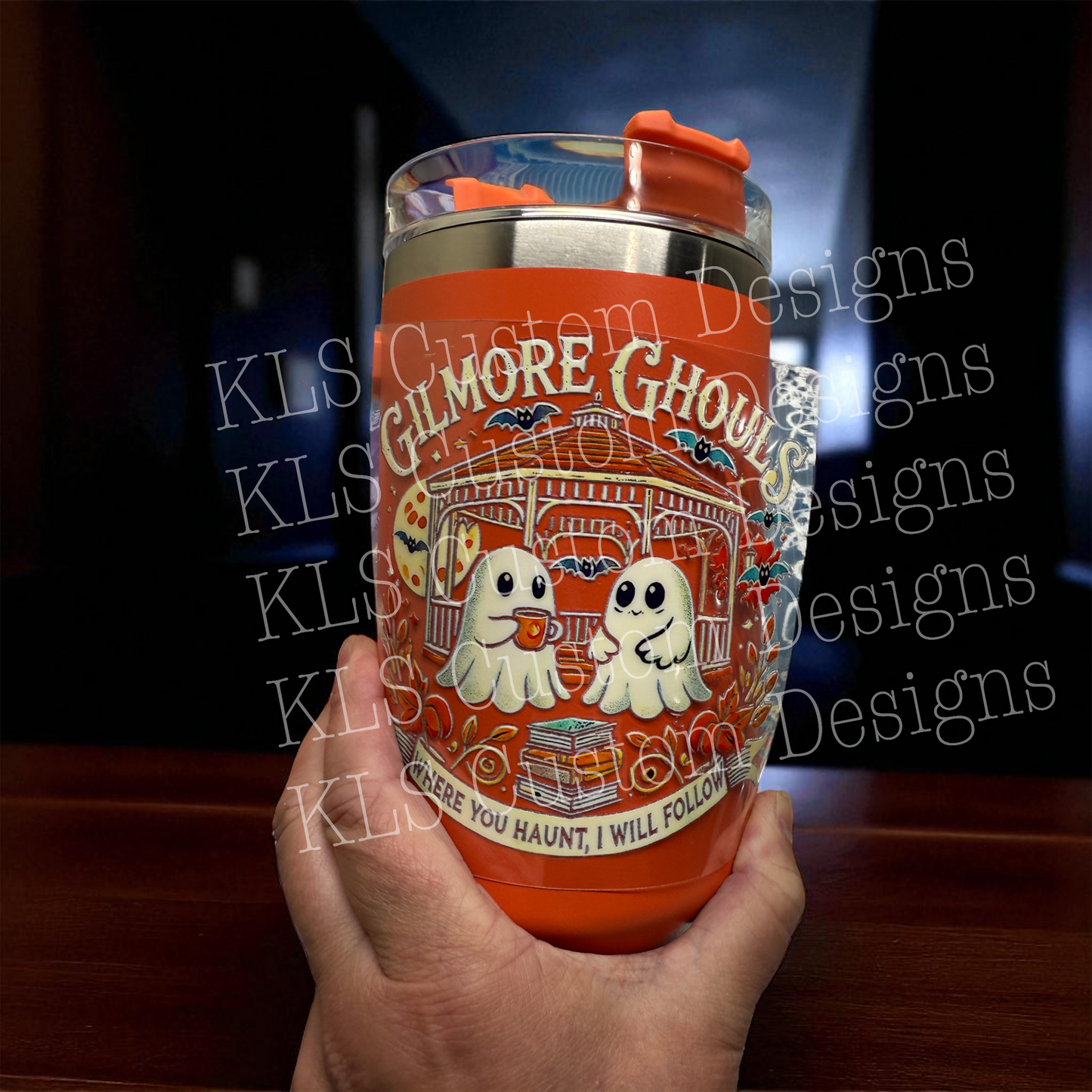 20Y Gilmore Ghouls 4” Tall UV DTF Decal