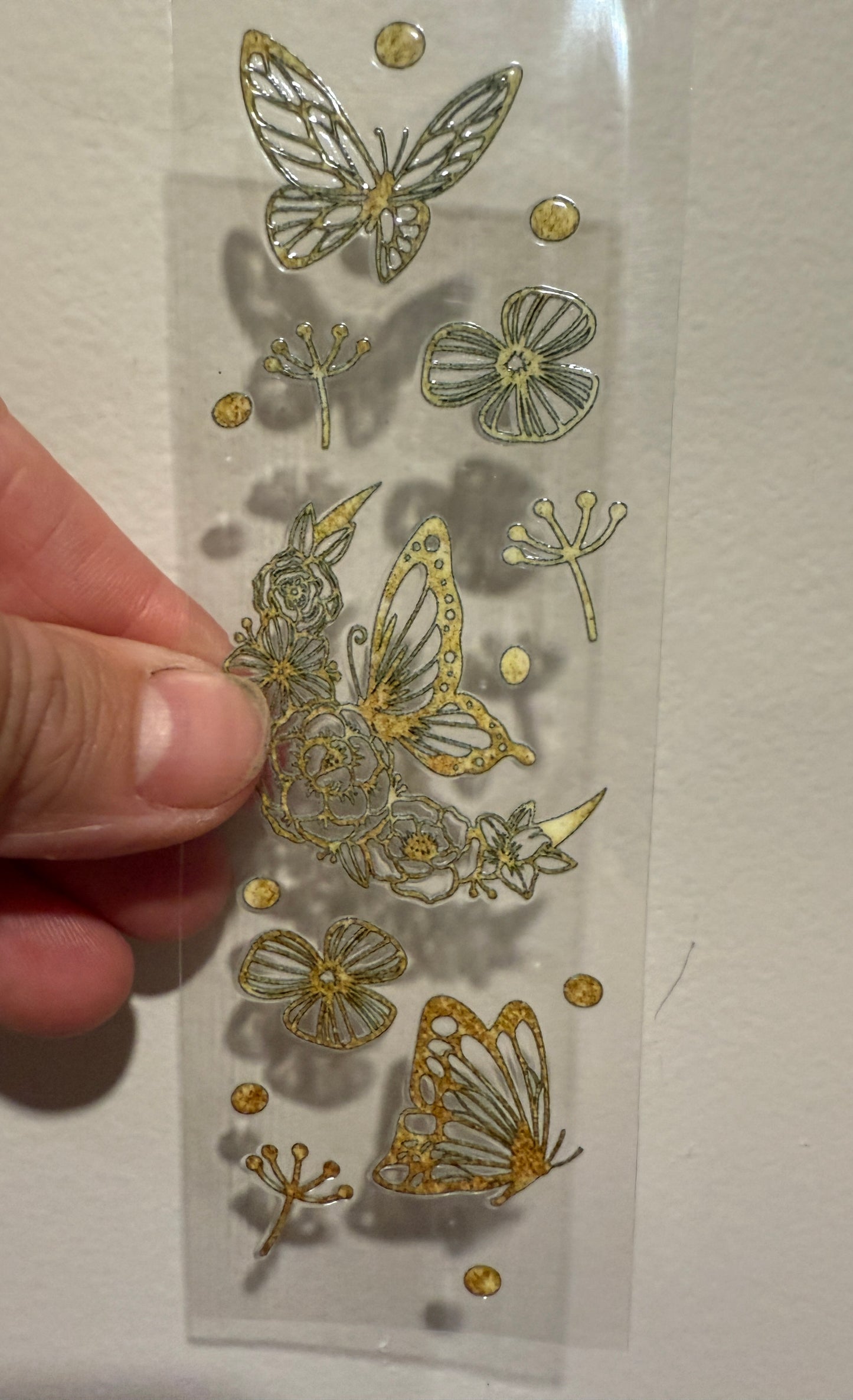 Butterfly UV DTF Pen Wrap