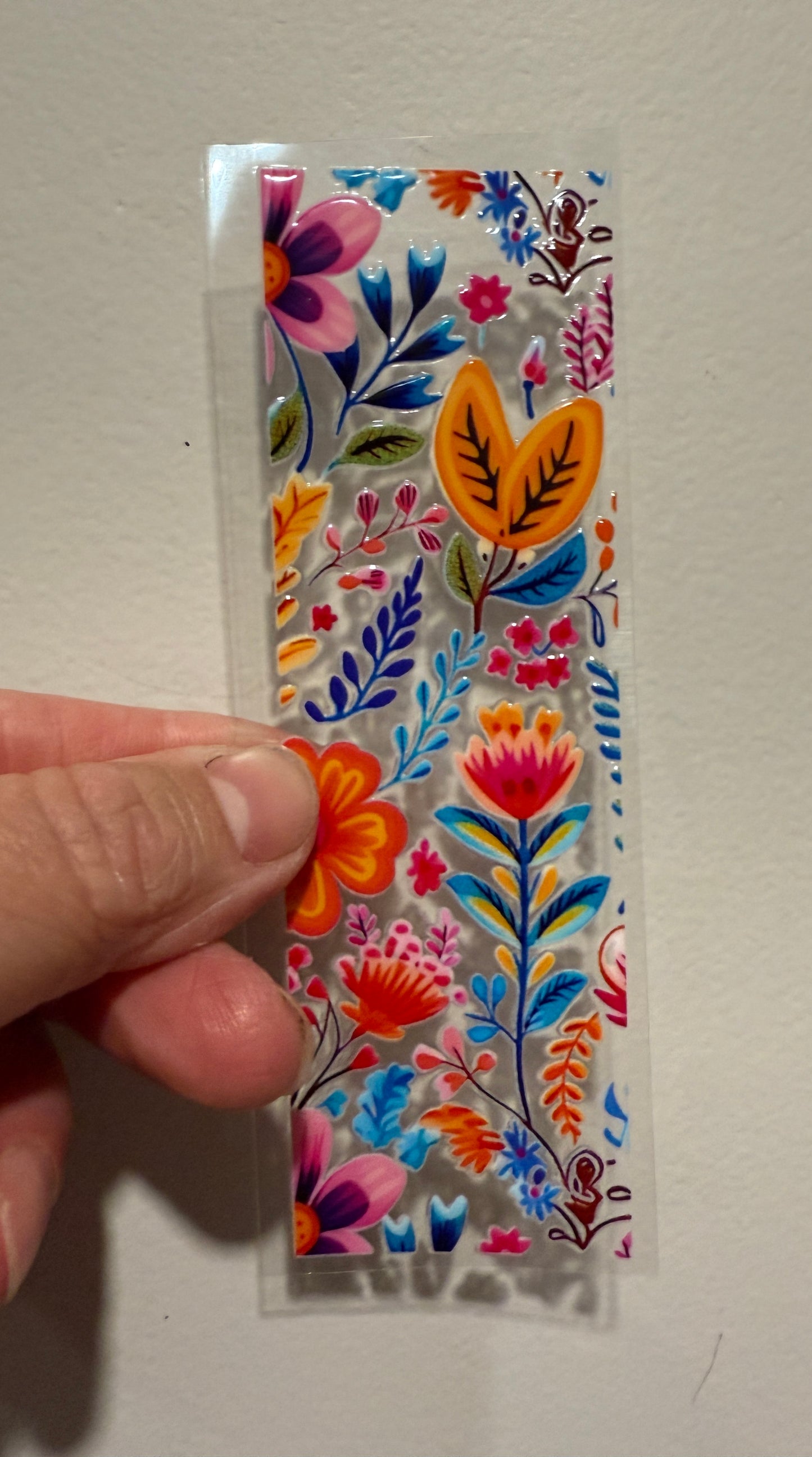 Summer Floral UV DTF Pen Wrap