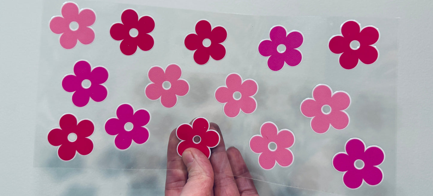 P2 Daisies UV DTF Wrap
