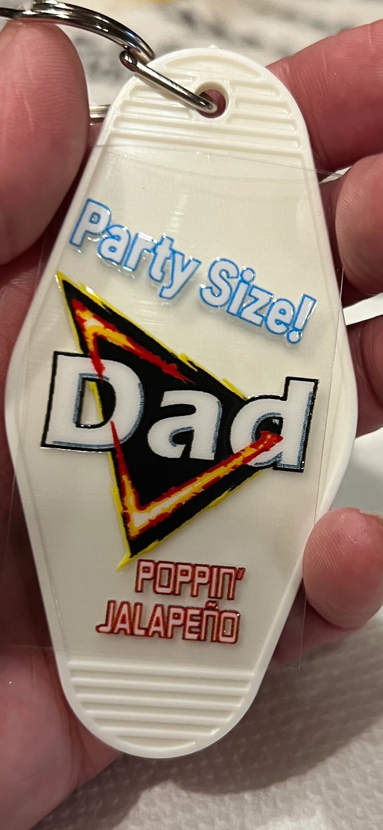 Keychain Cool Dad  DTF Decal