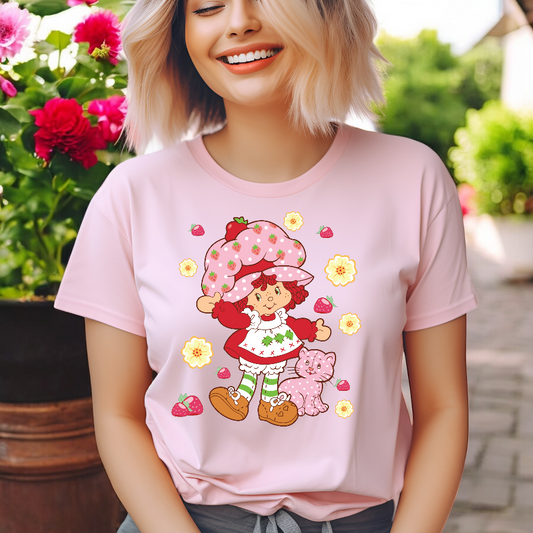 Strawberry Ready to Press DTF Print