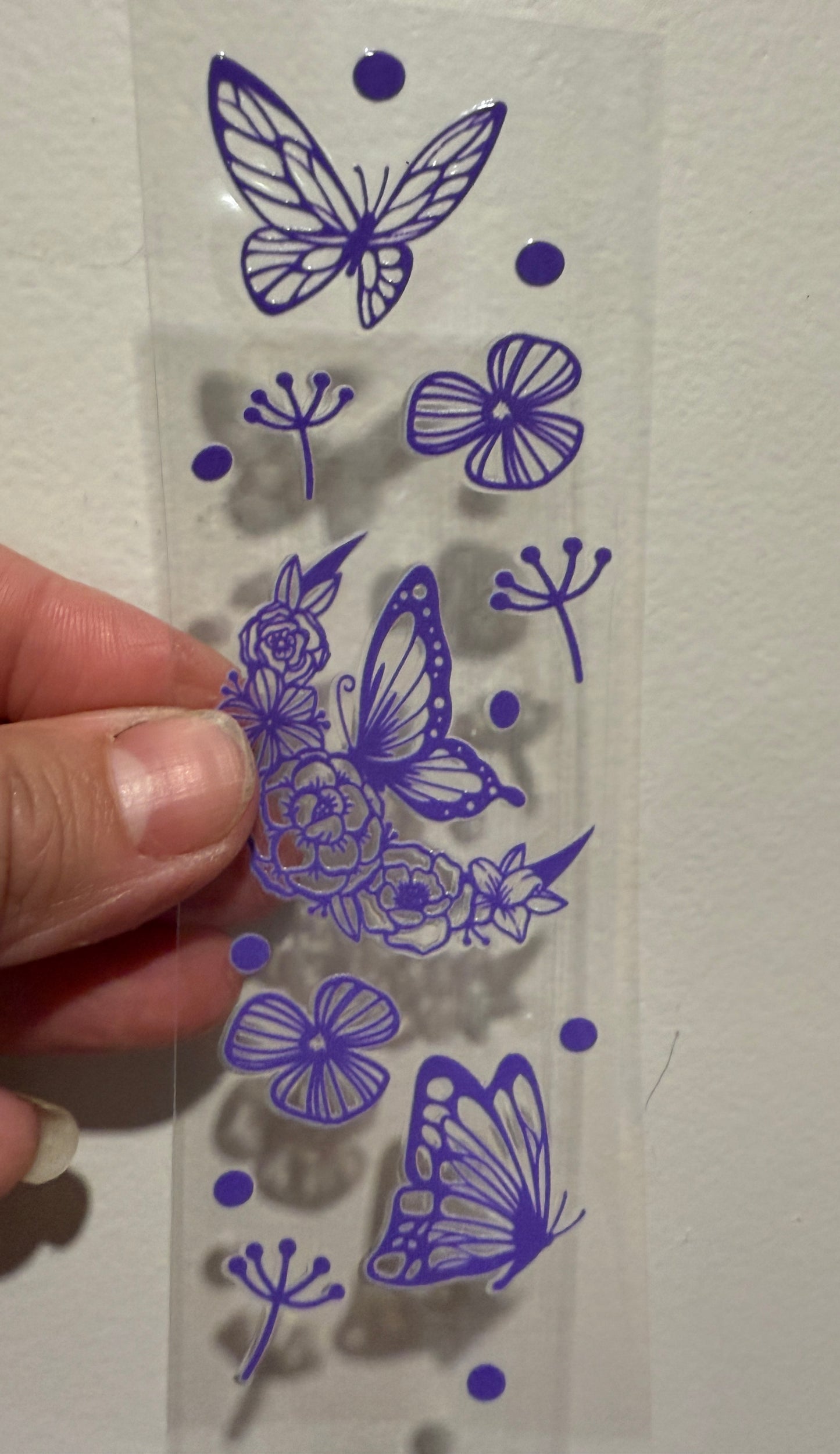 Butterfly UV DTF Pen Wrap