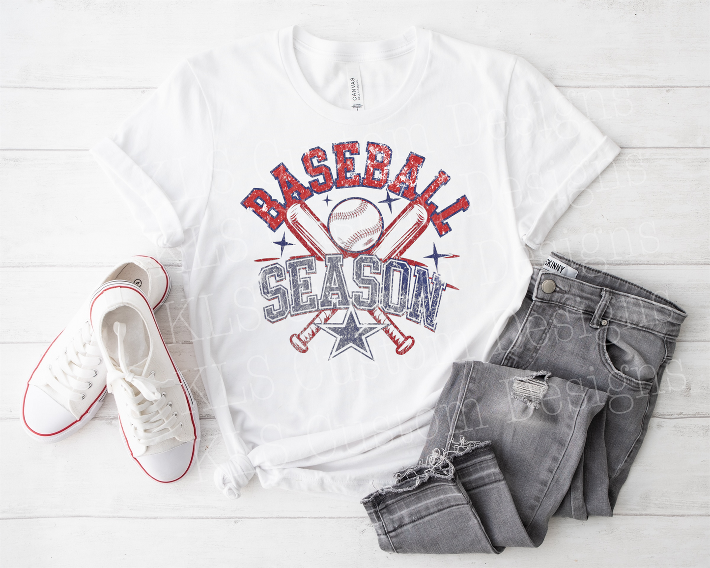 Baseball Season Ready To Press DTF Print
