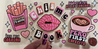 B1 Chisme Book UV DTF Wrap