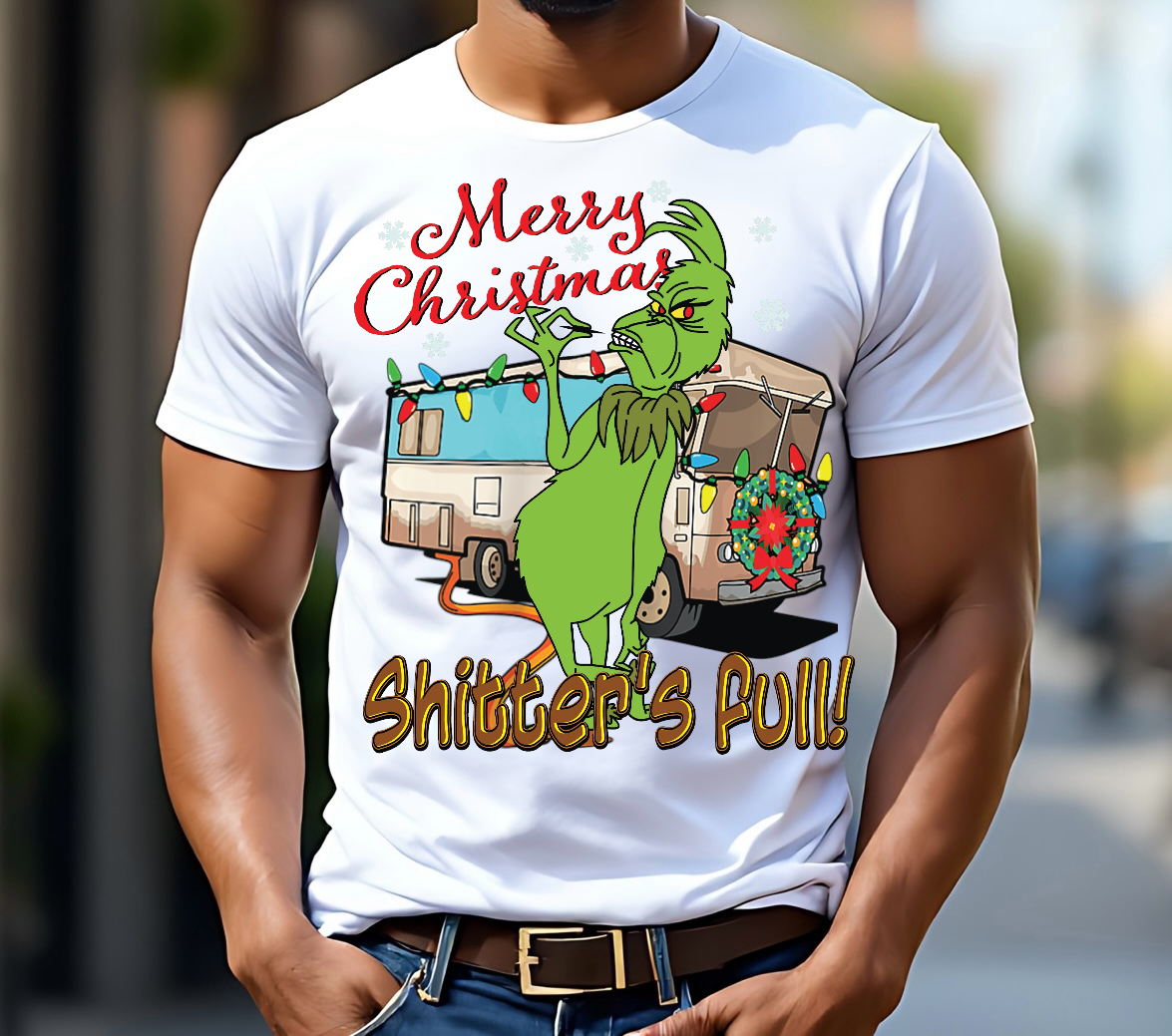 Green Shitter's Full Ready To Press DTF Print