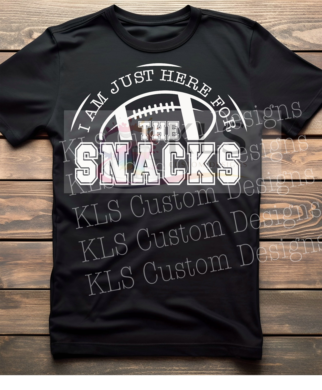 Just Here For The Snacks Ready To Press DTF Print