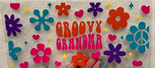 B1 Groovy Grandma UV DTF Wrap