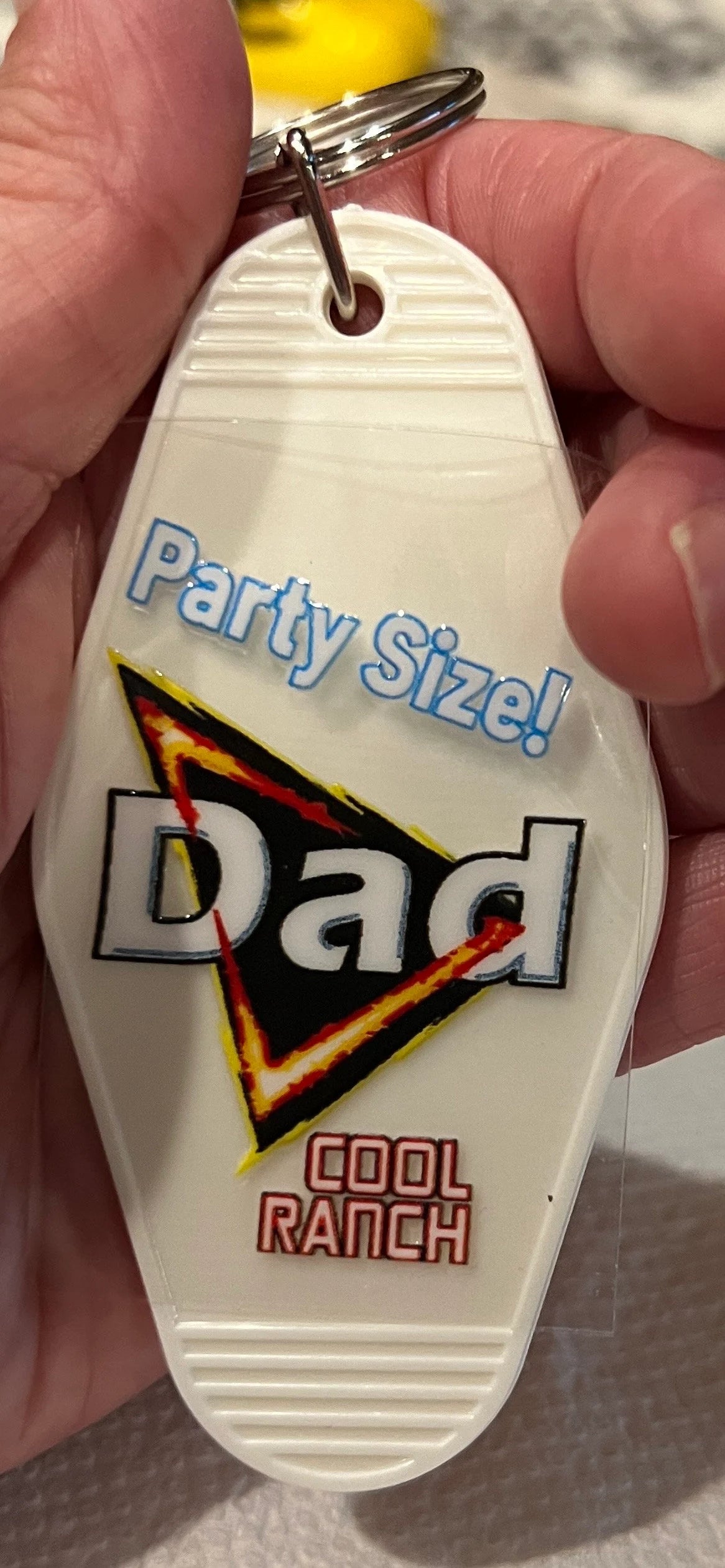 Keychain Cool Dad  DTF Decal