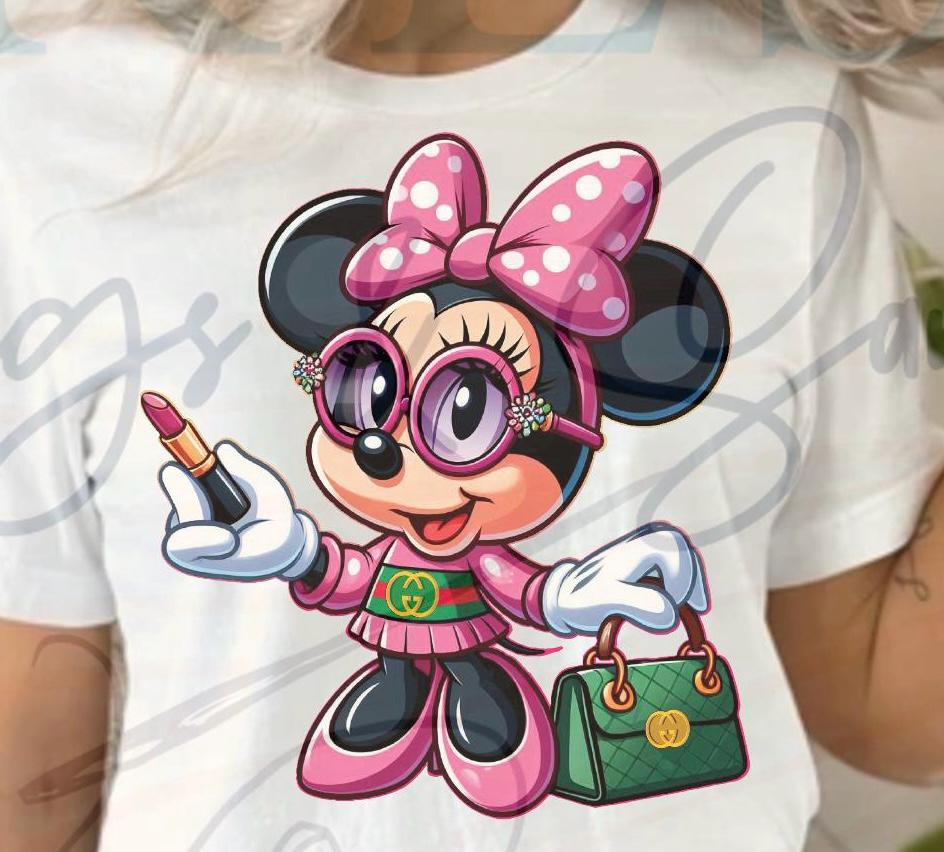 Designer Mouse Ready To Press DTF Print