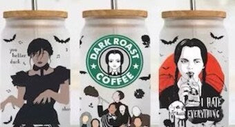 B1 Dark Roast Coffee UV DTF Wrap