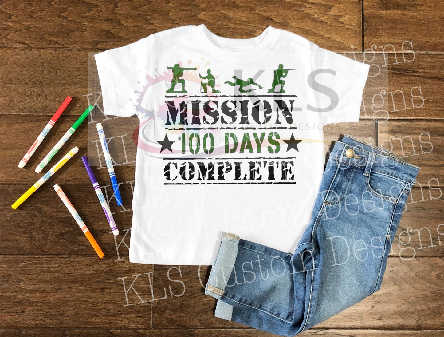 Mission Completed 100 Days Of School Ready To Press DTF Print