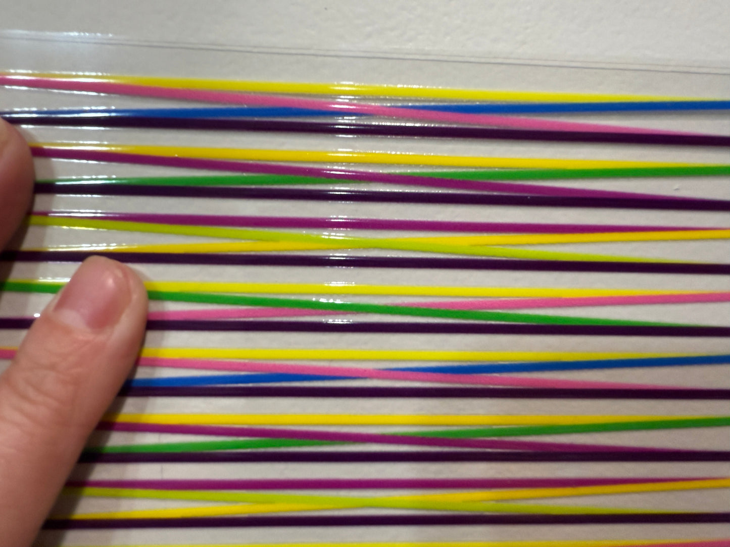 Colorful Stripes Clip Sheet UV DTF Wrap