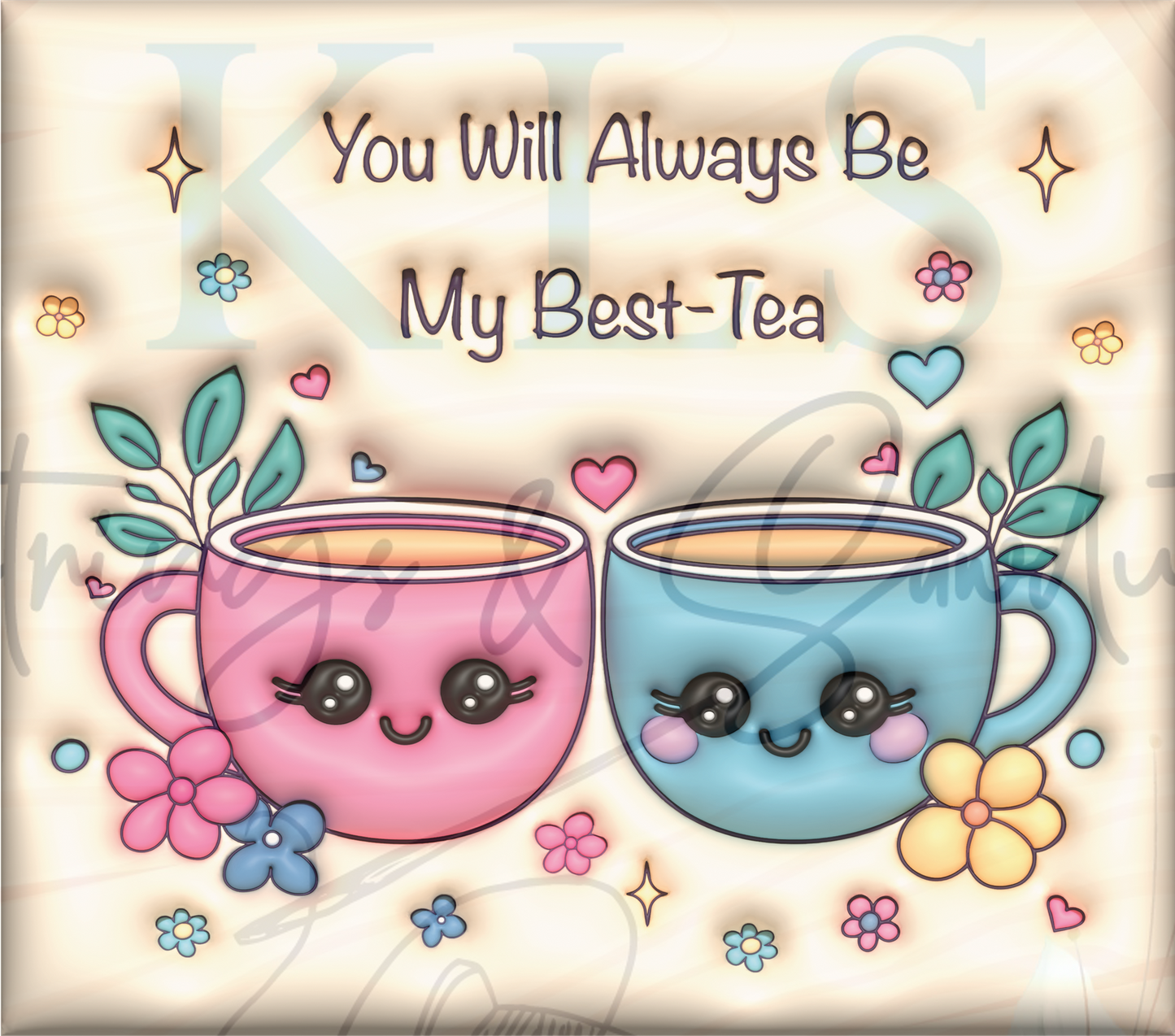 You’ll Always Be My Best Tea 20 Oz Skinny Permanent Vinyl