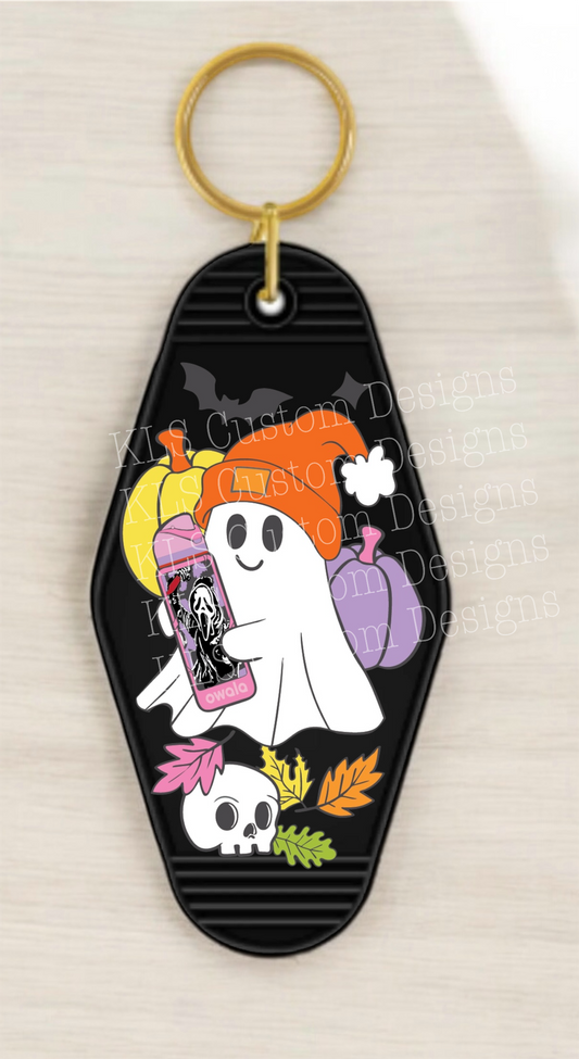 Keychain Ghost People UV DTF Decal