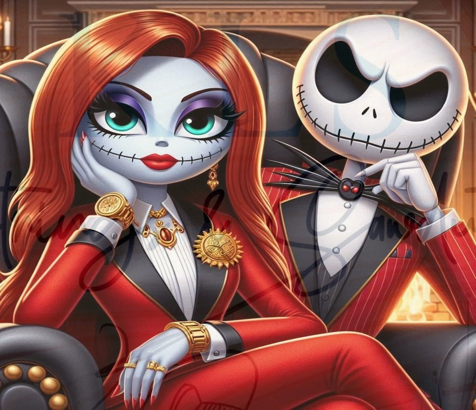 The Love Of A Skeleton Story 20 Oz Skinny Permanent Vinyl