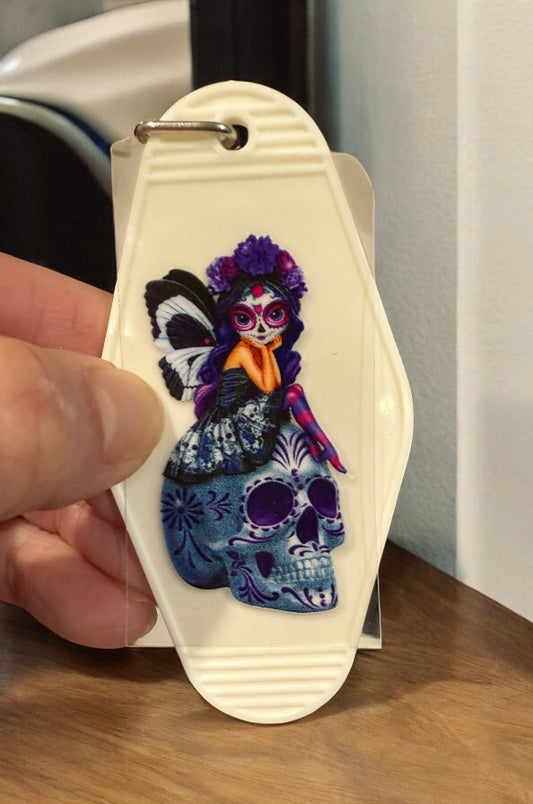 Keychain Lily Fairy UV DTF Decal
