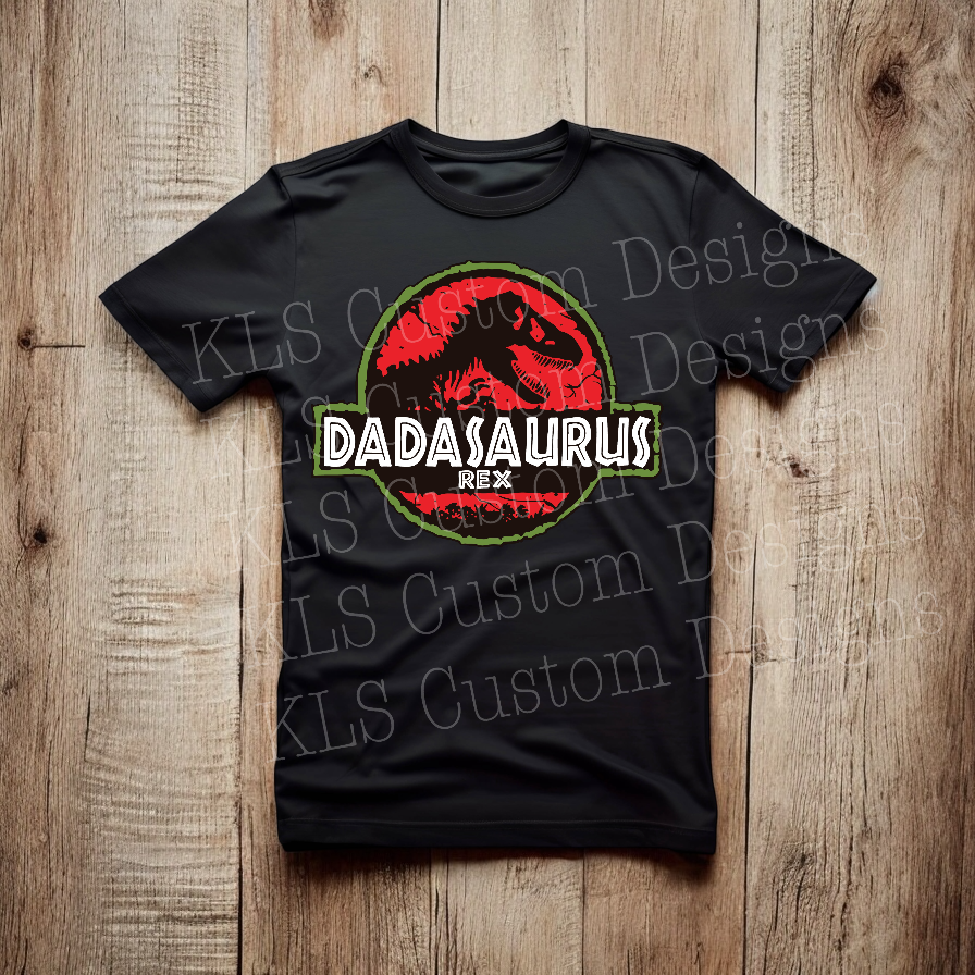 Dadasaurus Rex Ready To Press DTF Print
