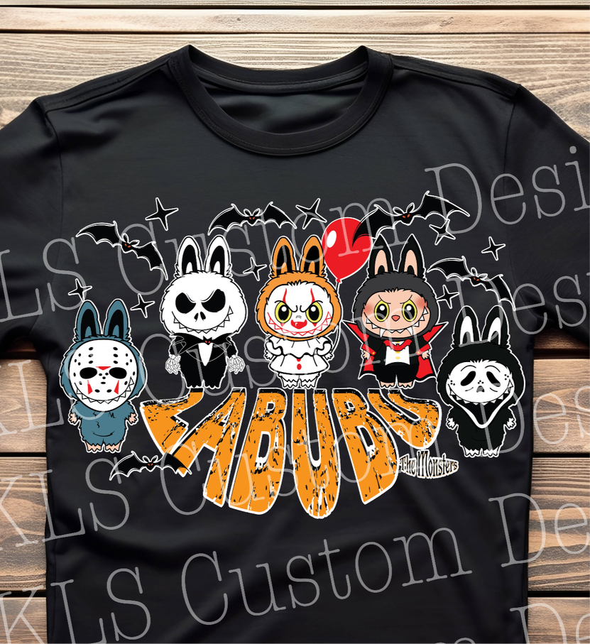 Lab Monsters Ready To Press DTF Print