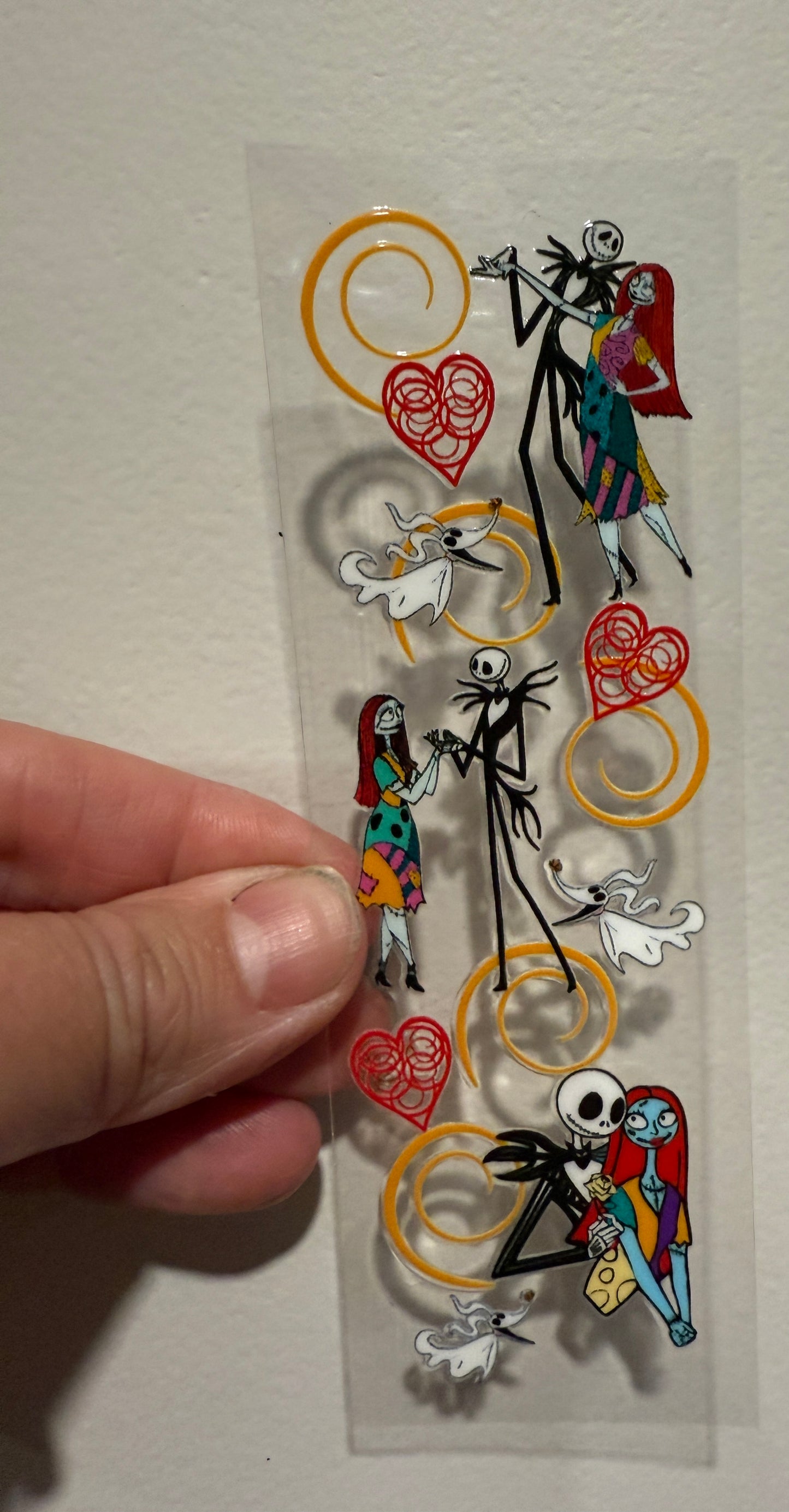 Skeleton Love UV DTF Pen Wrap