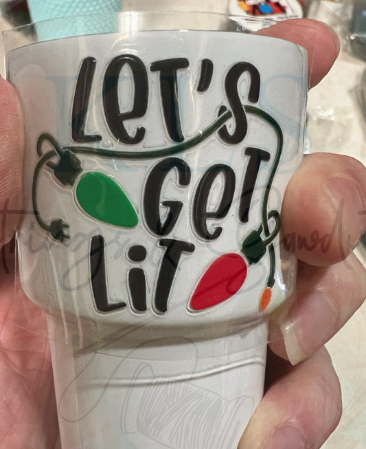 Mini Let’s Get Lit 1.6” x 1.4”