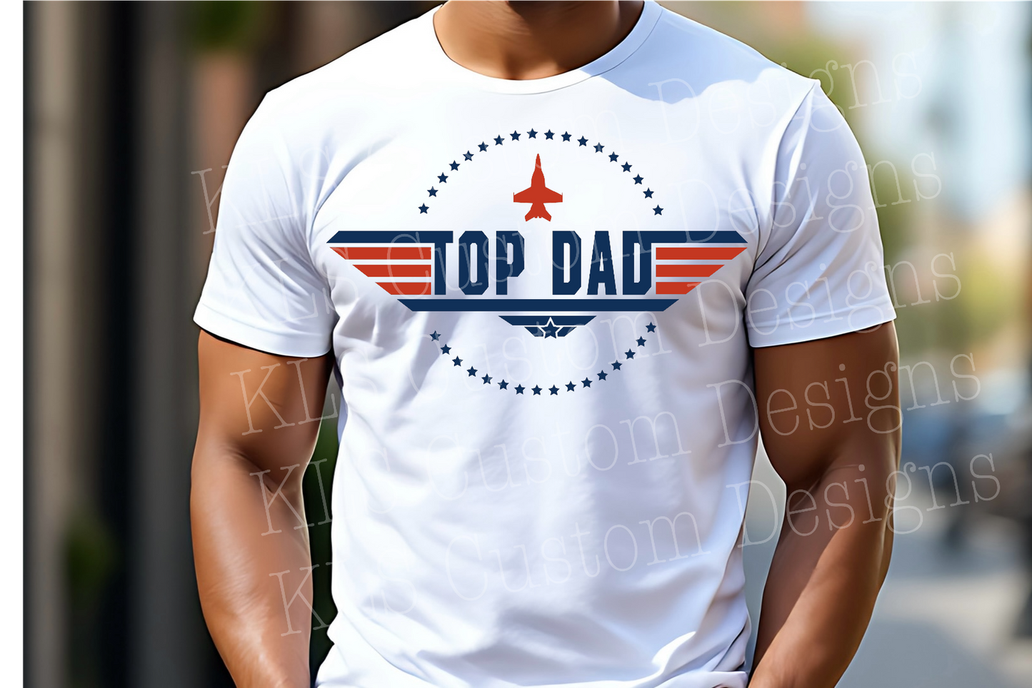 Top Dad Ready To Press DTF Print