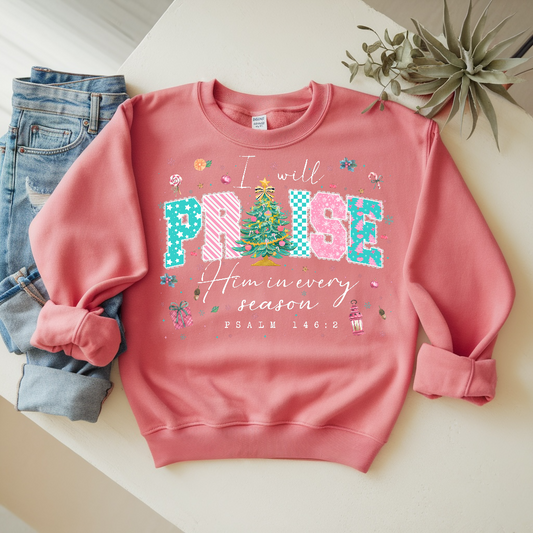 Praise Him Ready To Press DTF Print