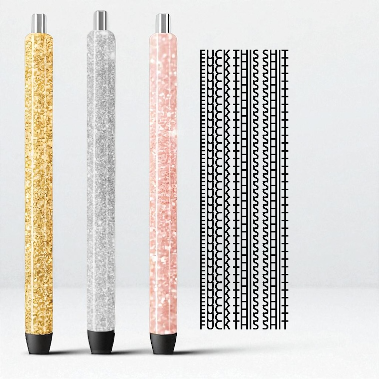 Fuck This Shit UV DTF Pen Wrap