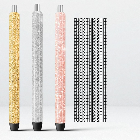 20 Fuck This Shit UV DTF Pen Wrap