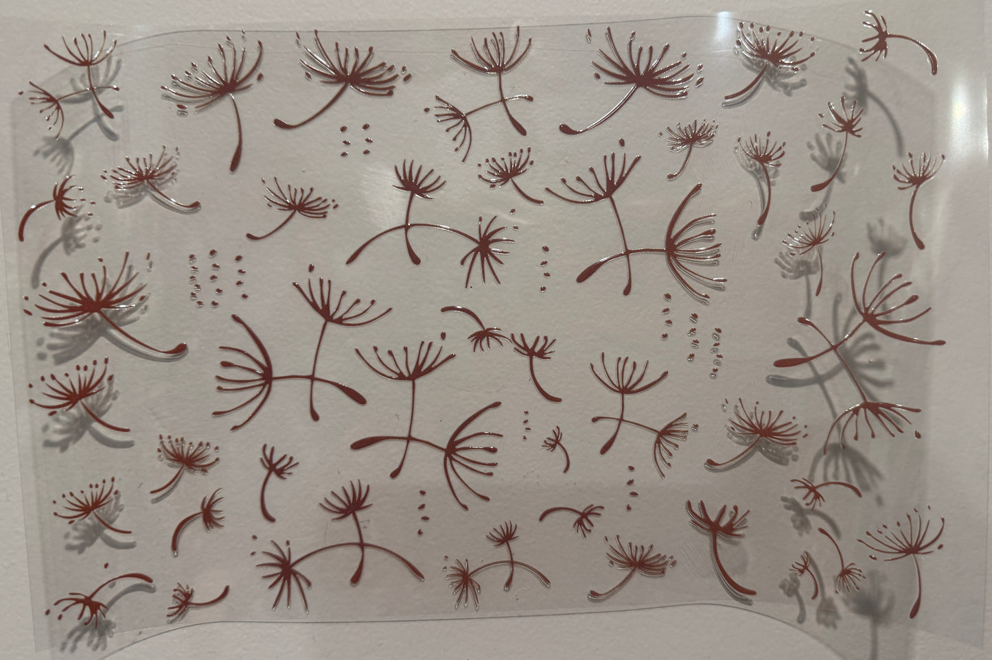 21R Dandelion Seeds Clip Sheet - this sheet is intended to be cut up and placed using your own creative style.