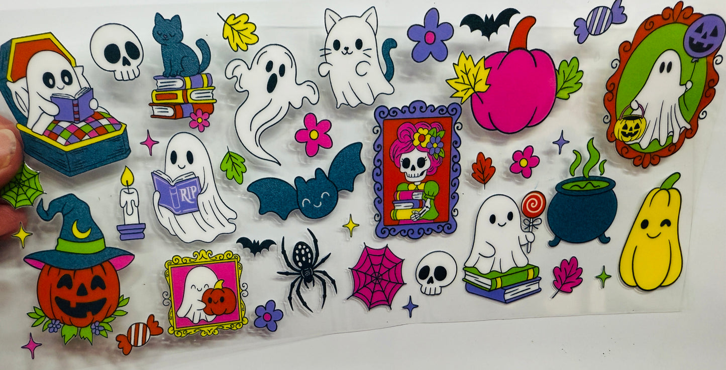 Y4 Ghost Frames UV DTF Wrap