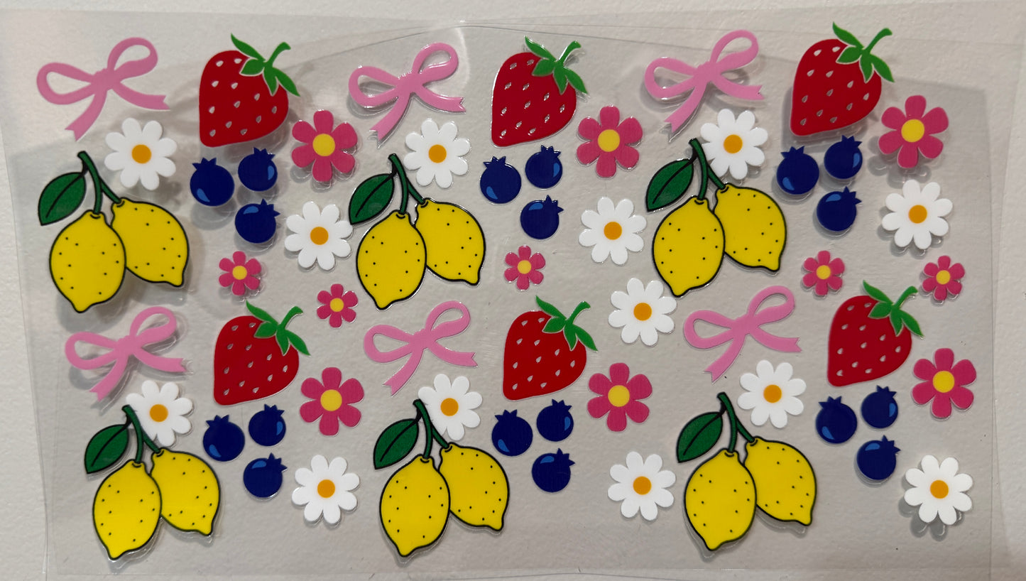 18R Fruit Clip Sheet - this sheet is intended to be cut up and placed using your own creative style.