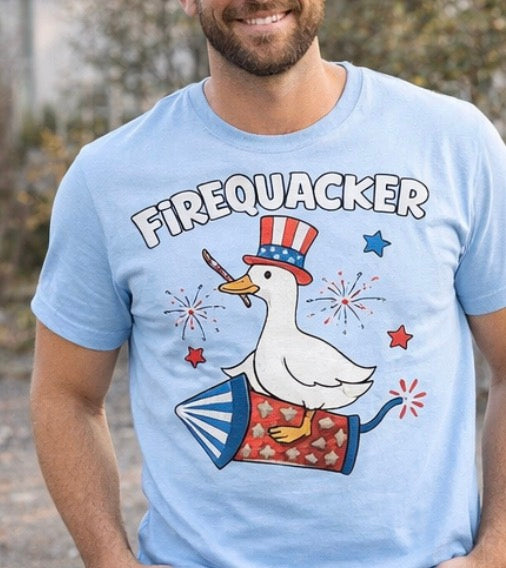 Firequacker Goose Ready To Press DTF Print