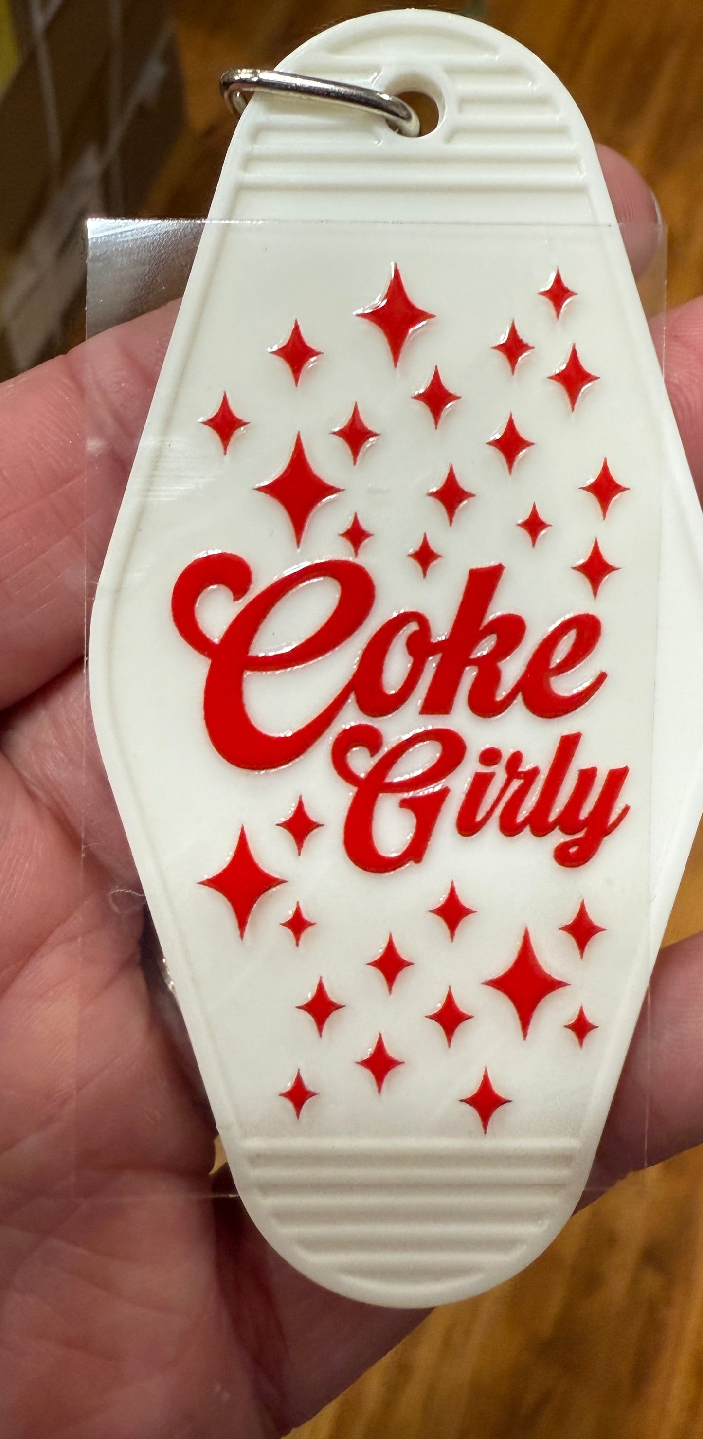 Keychain Diet Girly UV DTF Decal