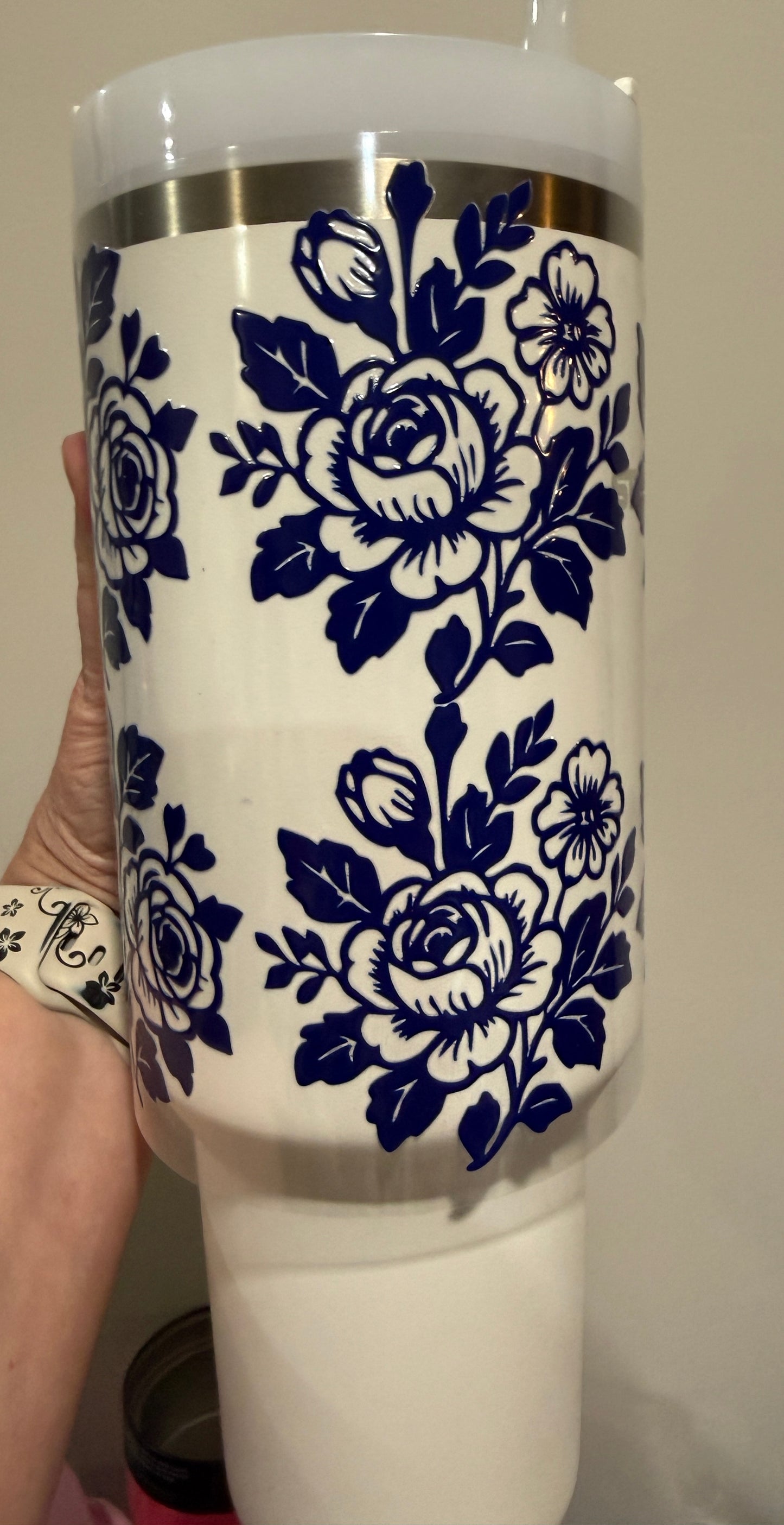 Royal Blue Clip Sheet - this sheet is intended to be cut up and placed using your own creative style.